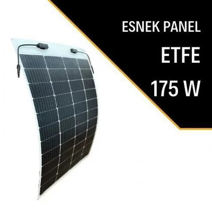 175W 10BB ETFE ESNEK MONOKRİSTAL GÜNEŞ PANELİ