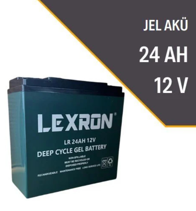 LEXRON 24AH-12V JEL AKÜ