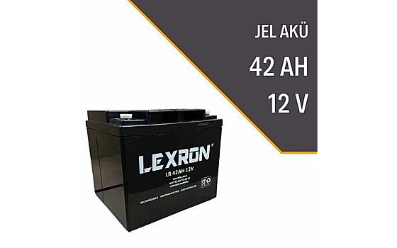 LEXRON 42AH-12V JEL AKÜ