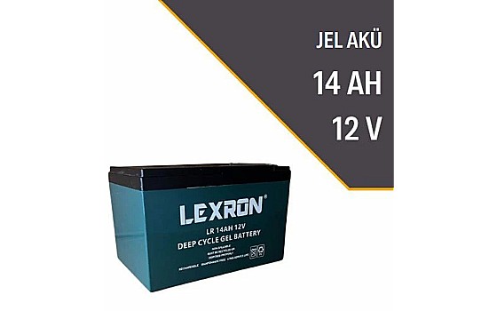 LEXRON 14AH-12V JEL AKÜ